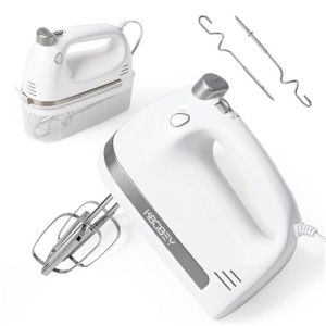 KBOBEY 450W Electric Hand Mixer, 5-Speed Handheld Mixer with