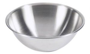 Browne Foodservice S875 Heavy-Duty Stainless Steel Mixing Bowl, 11-1/2-Inch, Silver
