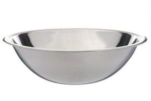 Update International MB-400HD Stainless Steel Heavy Duty Mixing Bowl, 4-Quart
