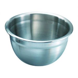 Tablecraft H833 Stainless Steel Premium Heavyweight Mixing Bowl, 5-Quart