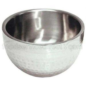 Stainless Steel Double Wall Bowl 12 1/2 x 7 inch