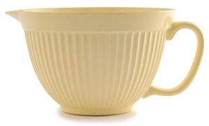 Norpro Grip-EZ 4 Quart Melamine Batter Bowl, Yellow