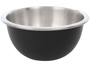 OXO Good Grips 3-Quart Stainless Steel Mixing Bowl, Black
