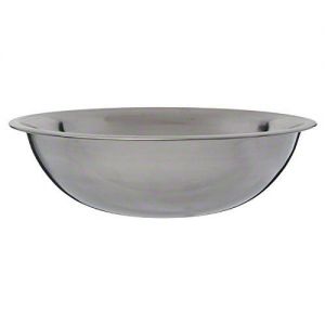 Supera MBWL-80 Stainless Steel Mixing Bowls, 20-Quart