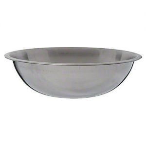 Supera MBWL-80H Heavy-Duty Stainless Steel Mixing Bowl, 20-Quart