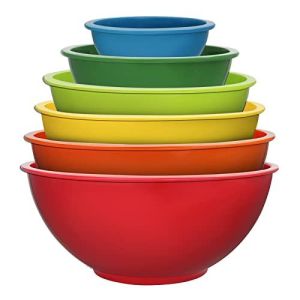 Classic Mixing Bowl Set, BPA Free Plastic, Microwave and