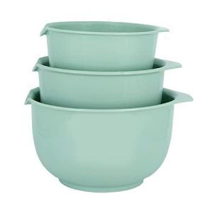 GLAD Mixing Bowls with Pour Spout, Set of 3 | Nesting Design
