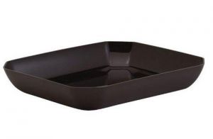 Cambro SFG1012-110 SAN ShowFest Octagonal Bowl, 3-Quart, Black