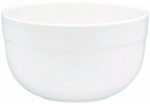 Emile Henry 5.8 Quart Mixing Bowl, White