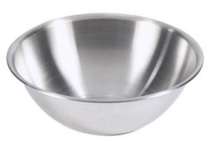 Browne Foodservice S872 Heavy-Duty Stainless Steel Mixing Bowl, 7-3/4-Inch, Silver