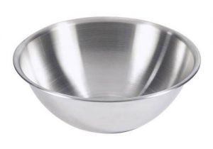 Browne Foodservice S880 Heavy-Duty Stainless Steel Mixing Bowl, 17-1/2-Inch, Silver
